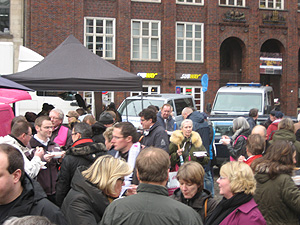 Beamtenbund-Demo am Gänsemarkt